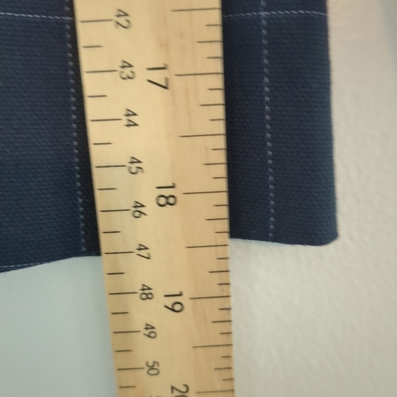 Zara Kids Navy Blue Checkered Blazer Size 8 Wedding Formal Communion - Picture 7 of 8